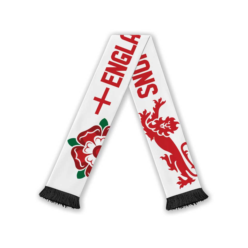 England World Football 2026 Soccer Scarf National Pride Never Stops