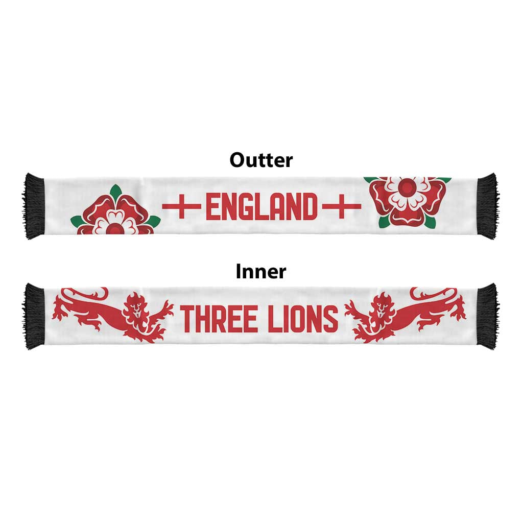 England World Football 2026 Soccer Scarf National Pride Never Stops