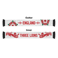England World Football 2026 Soccer Scarf National Pride Never Stops