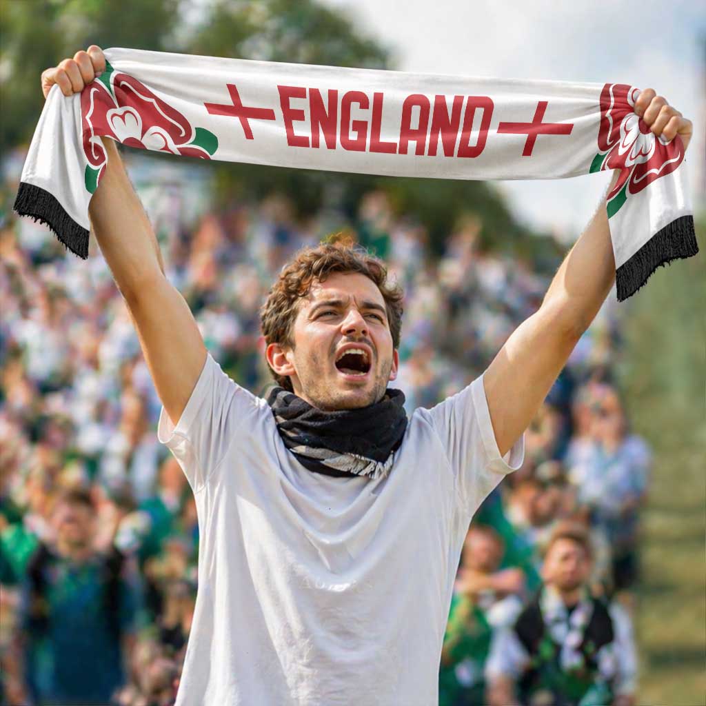 England World Football 2026 Soccer Scarf National Pride Never Stops