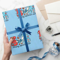 ER Nurse Silly Goose Wrapping Paper Roll Funny Emergency Department - Wonder Print Shop