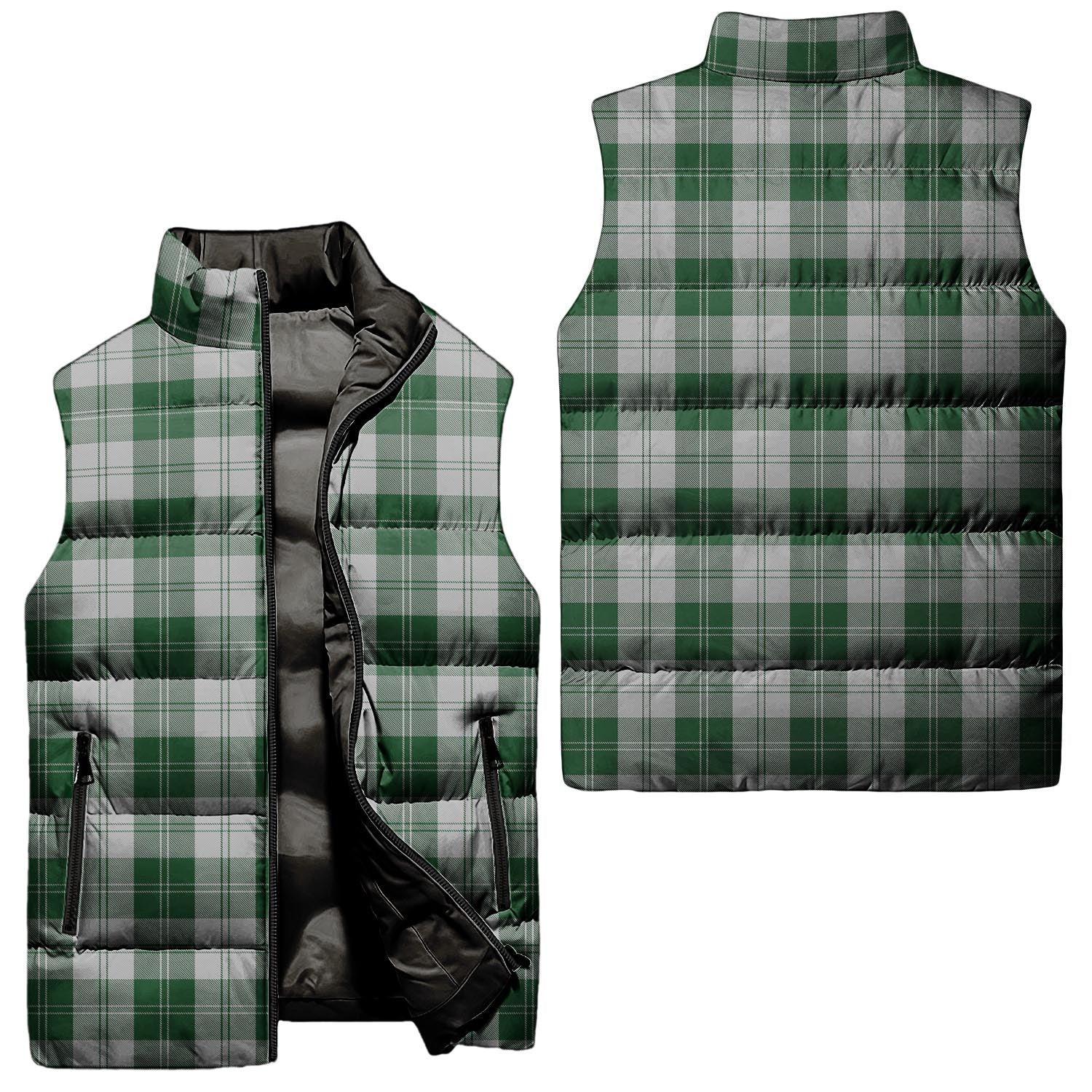 erskine-green-tartan-puffer-vest-tartan-plaid-sleeveless-down-jacket