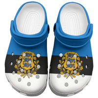Estonia Clogs Shoes Flag Color Inspiration - Wonder Print Shop