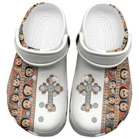 Ethiopia Angels Tilet Clogs Shoes Ethiopian Cross - Wonder Print Shop