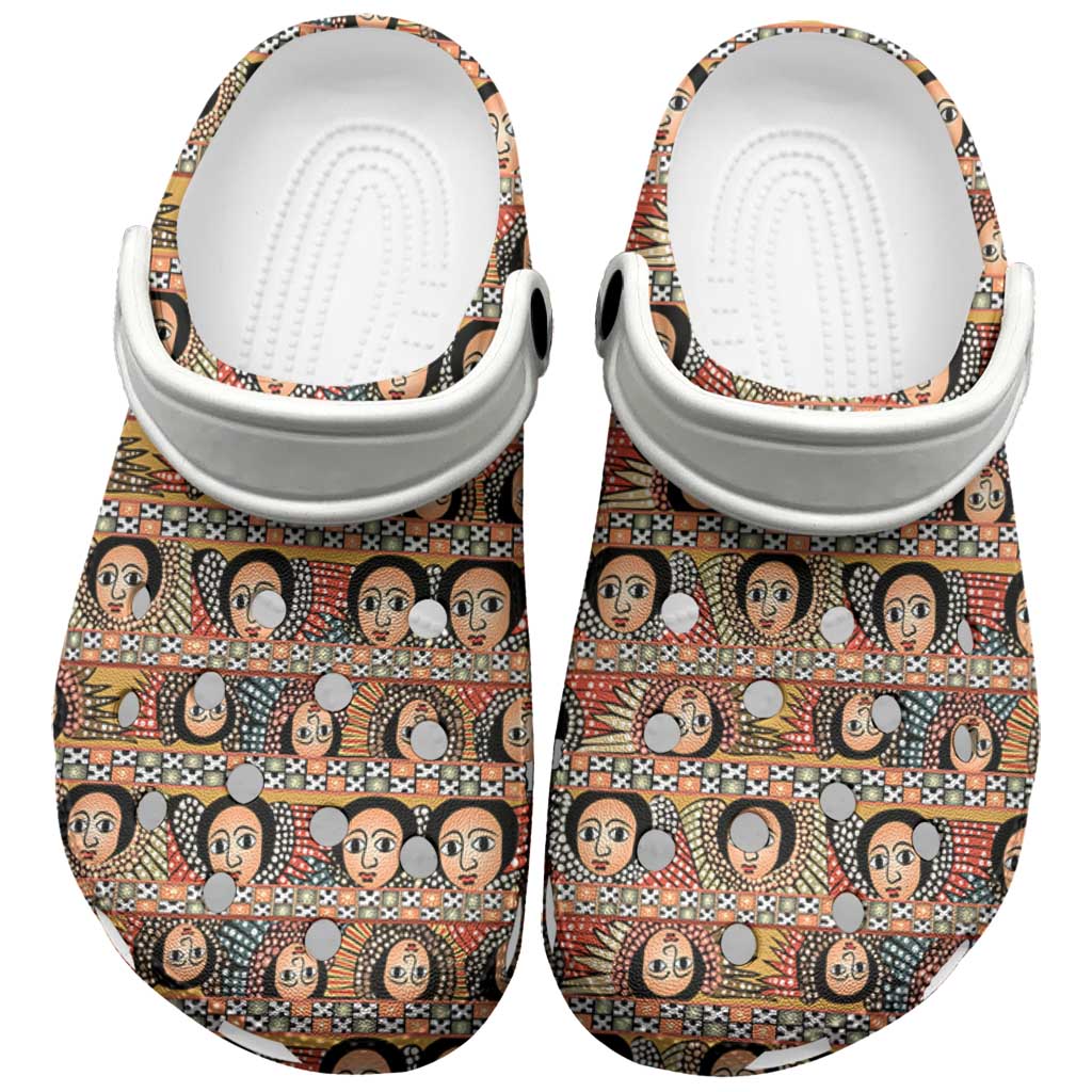 Ethiopian Orthodox Church Angel Clogs Shoes - Wonder Print Shop