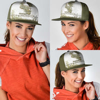 Everglades Florida Alligators Snapback Cap Alcatraz Est 2025 - Wonder Print Shop