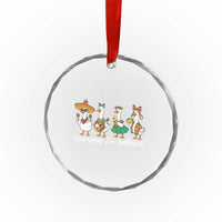 Everyday I'm Motherin Crystal Glass Ornament Cinco De Mayo Silly Goose Fiesta