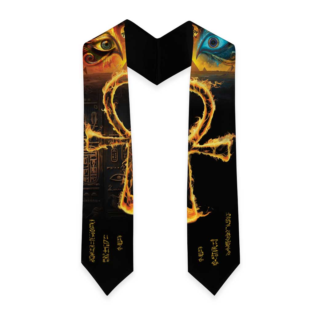 Eye of Ra and Eye of Horus Graduation Stole Power and Magic Ancient Egyptian Mythology