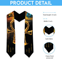 Eye of Ra and Eye of Horus Graduation Stole Power and Magic Ancient Egyptian Mythology