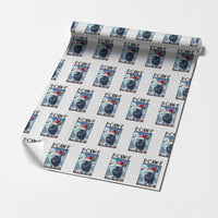 F Caw F Christmas Raven Wrapping Paper Roll Funny Bird Lover Gift - Wonder Print Shop