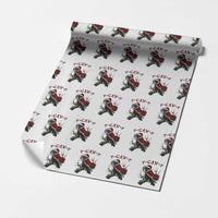 F Caw F Raven Sarcastic Joke Wrapping Paper Roll Holiday Gag Gift - Wonder Print Shop