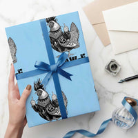 F Caw F Screaming Chicken Wrapping Paper Roll Metal Heavy Punk Rock Music Lovers - Wonder Print Shop