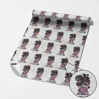 F Caw Love Wrapping Paper Roll Funny Anti Valentines Day Gothic Bird Meme