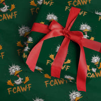 F Quack F Duck Lover Wrapping Paper Roll Funny Farm Gift - Wonder Print Shop