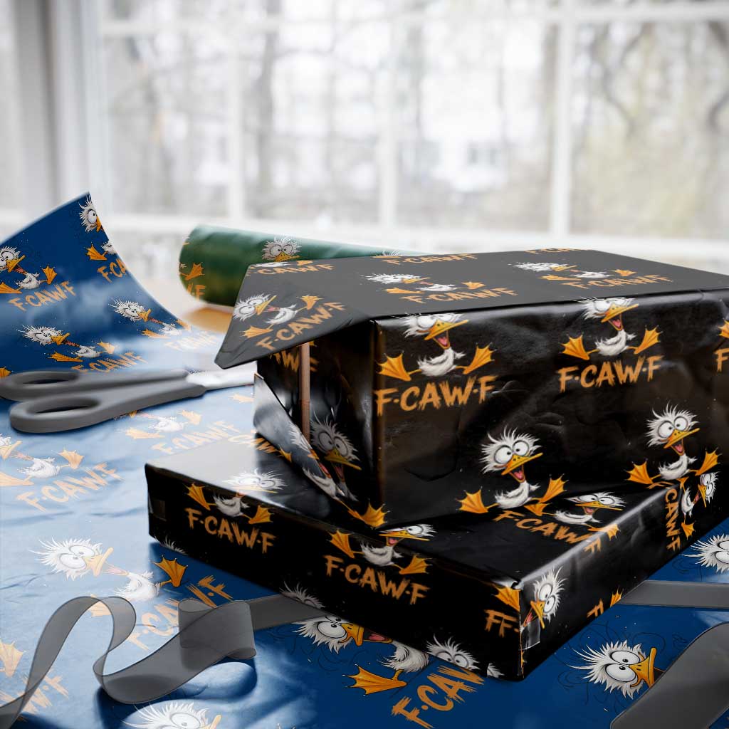 F Quack F Duck Lover Wrapping Paper Roll Funny Farm Gift - Wonder Print Shop