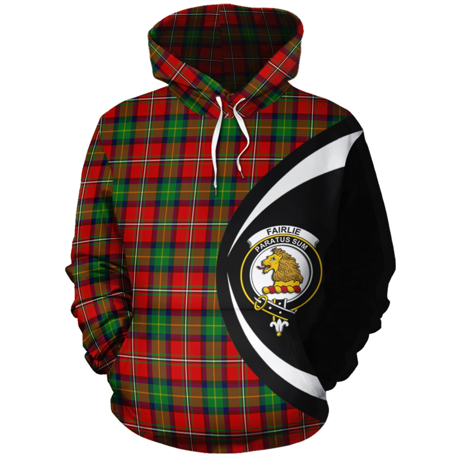 scottish-fairlie-modern-clan-crest-circle-style-tartan-hoodie