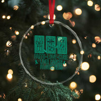 Faith Love And Cure Liver Cancer Awareness Crystal Glass Ornament Hope Survivor Support