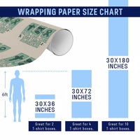 Faith Love And Cure Liver Cancer Awareness Wrapping Paper Roll Hope Survivor Support