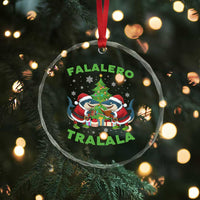 Falalero Tralala Crystal Glass Ornament Funny Italian Brainrot Meme Christmas Gift - Wonder Print Shop
