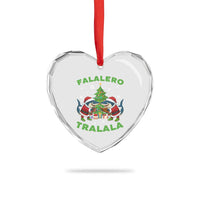 Falalero Tralala Heart Crystal Glass Ornament Funny Italian Brainrot Meme Christmas Gift - Wonder Print Shop