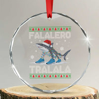 Falalero Tralala Italian Brainrot Meme Christmas Crystal Glass Ornament Funny Gen Z Alpha Ugly Xmas Gift - Wonder Print Shop
