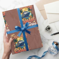 Family Cruise Making Memories For A Life Time Wrapping Paper Roll Funny Cruise Vacation Trip - Wonder Print Shop
