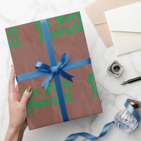 Fanone Officer Go F Yourself Wrapping Paper Roll Edgy Rebellious Attitude