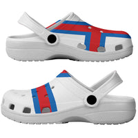 Faroe Islands Clogs Shoes Flag Color Inspiration - Wonder Print Shop