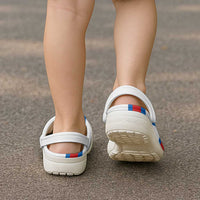 Faroe Islands Clogs Shoes Flag Color Inspiration - Wonder Print Shop