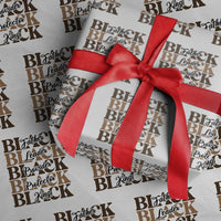 Father Leader Provider Protector King Wrapping Paper Roll Proud Black Dad Gift