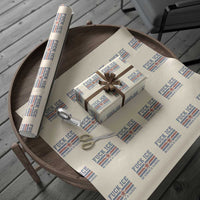 Fck Ice No Human Is Illegal Wrapping Paper Roll Political Protest Immigration Activist