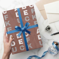 Fck Ice Wrapping Paper Roll Chinga La Migra Subtle FDT