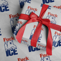 Fck Ice Wrapping Paper Roll Get The Fck Out Of Minneapolis Polar Bear