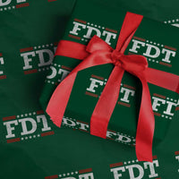 FDT Wrapping Paper Roll Resistance Resist Tyranny Support