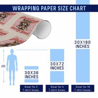 Feeling Berry Good Wrapping Paper Roll Funny Raccoon Strawberry Summer Vibes