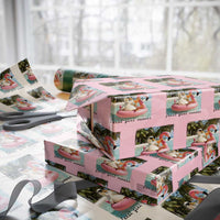 Feral Girl Summer Wrapping Paper Roll Silly Goose Summer Beach Meme