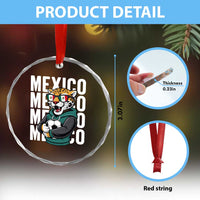 Fierce Mexico Jaguar Soccer Pride Fan Gift Crystal Glass Ornament