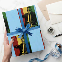Fight Like Malcolm X Wrapping Paper Roll African American Pride Gift - Wonder Print Shop