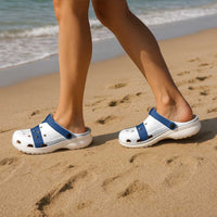 Finland Clogs Shoes Flag Color Inspiration - Wonder Print Shop