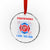 Fireworks Safety Director Crystal Glass Ornament I Run You Run Funny 4th of July Patriotic - Wonder Print Shop
