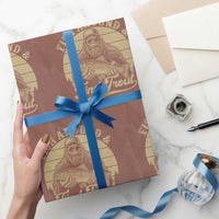 Fish Around And Find Trout Wrapping Paper Roll Bigfoot Fishing
