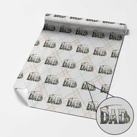 Fishing Dad Wrapping Paper Roll Funny Angler Fathers Day Gift