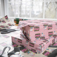 Floral Mama Goose Wrapping Paper Roll Coquette Vintage Aesthetic Geese Mom Mothers Day - Wonder Print Shop