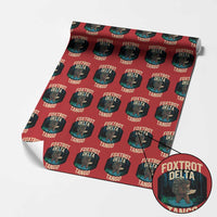 Foxtrots Deltas Tangos Funny Bear Resist Wrapping Paper Roll Protect Our National Parks - Wonder Print Shop