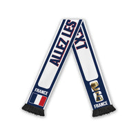 France 2026 Football Personalised Soccer Scarf Allez Les Bleus