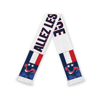France 2026 Football Soccer Scarf Allez Les Bleus