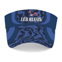 France 2026 Football Sun Visor Cap Allez Les Bleus