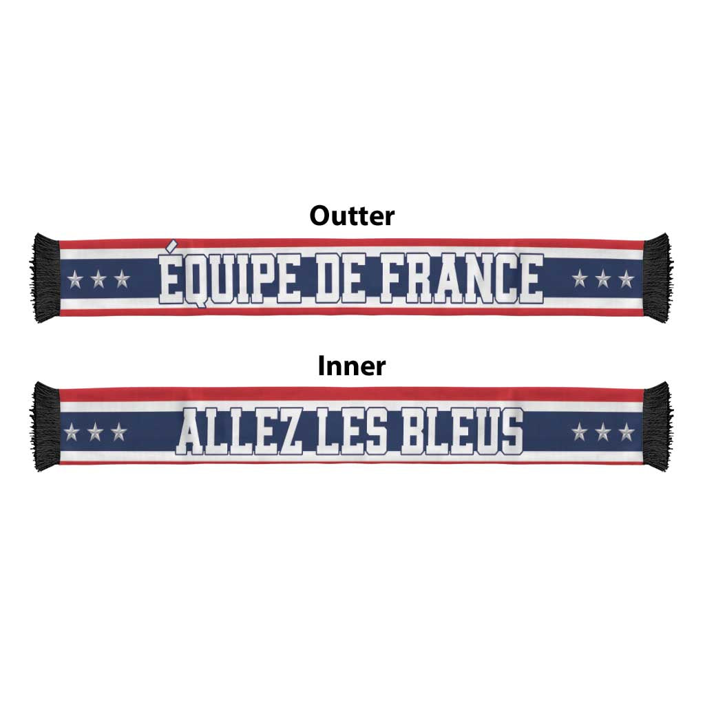 France 2026 World Football Soccer Scarf Go Champions