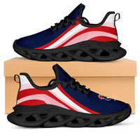France Football Clunky Sneakers Flag-Inspired Curve Style
