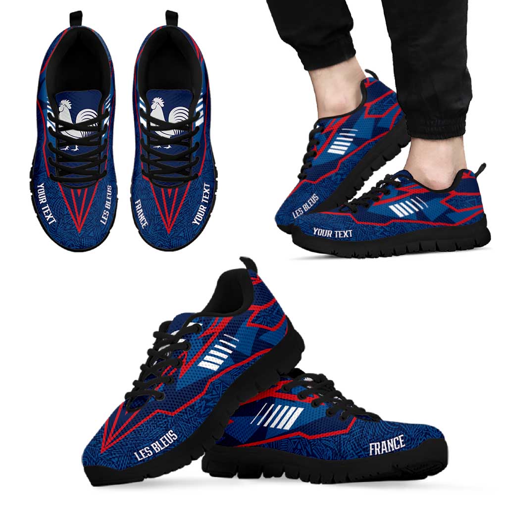 France Football Nations 2026 Personalized Sneakers Sporty Pattern